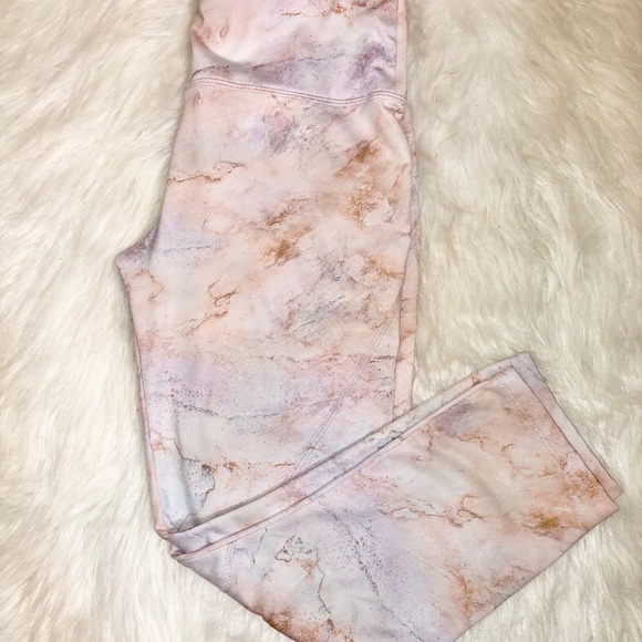 Forever 21 Marble Print Leggings Sm - Picture 2 of 4